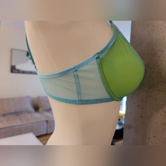 Vintage Vie Lingerie Fishnet Bra 36B - Picture 3 of 7